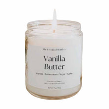 Soy Wax Candle, Vanilla Butter, by The Freckled Wood Co., image #2