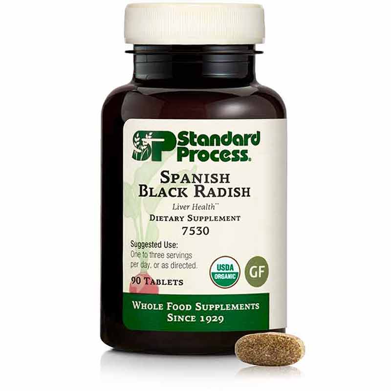 Spanish Black Radish, 90 Tablets, by Standard Process