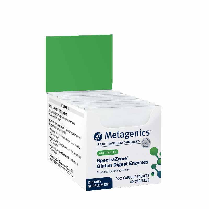 SpectraZyme Gluten Digest Enzymes, by Metagenics