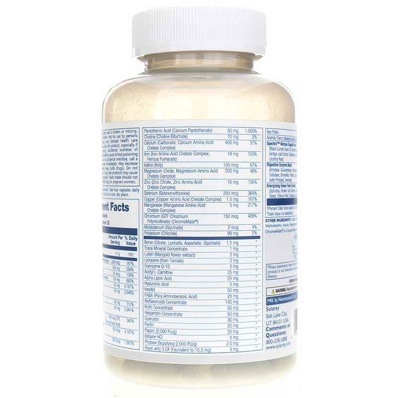 Spectro Multi-Vita-Min, Woman Formula, by Solaray, image #3