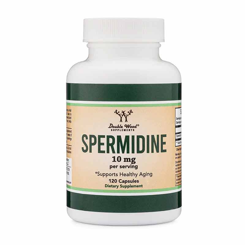 Spermidine, 120 Capsules, by Double Wood Supplements