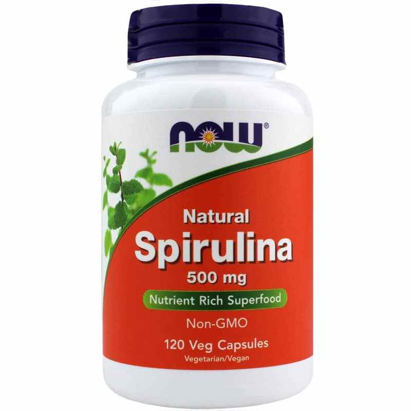 Spirulina 500 Mg, by NOW Foods