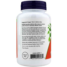 Spirulina 500 Mg Organic, 200 Tablets, by NOW Foods, image #3