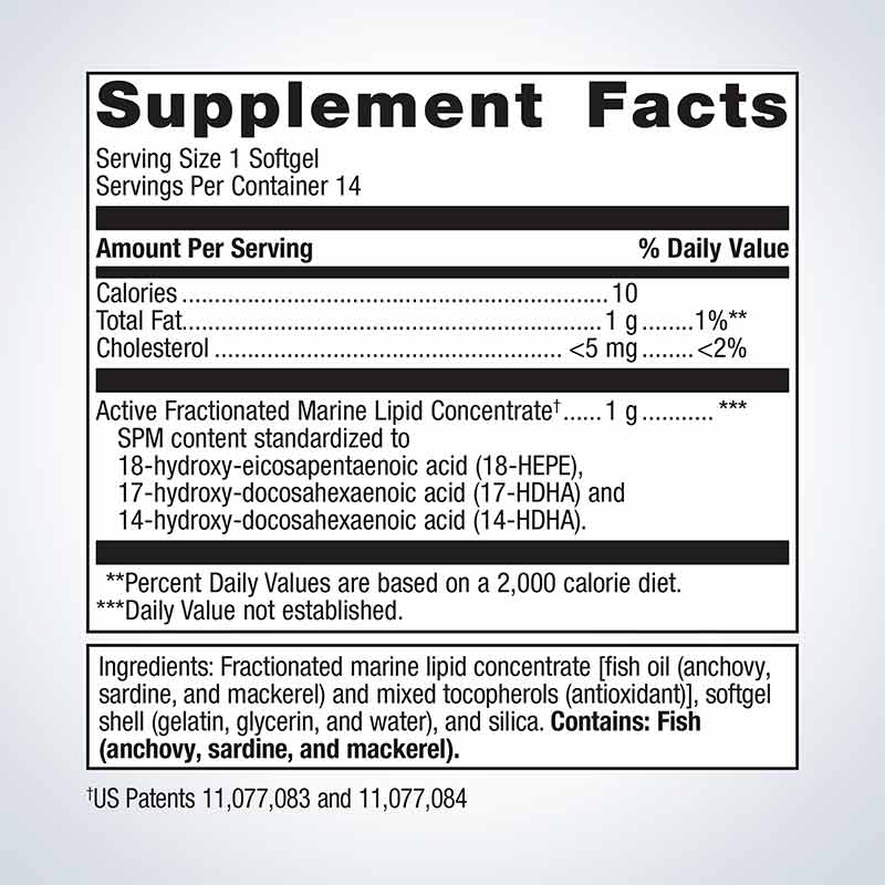 SPM Active One Daily, 14 Softgels, by Metagenics, image #2