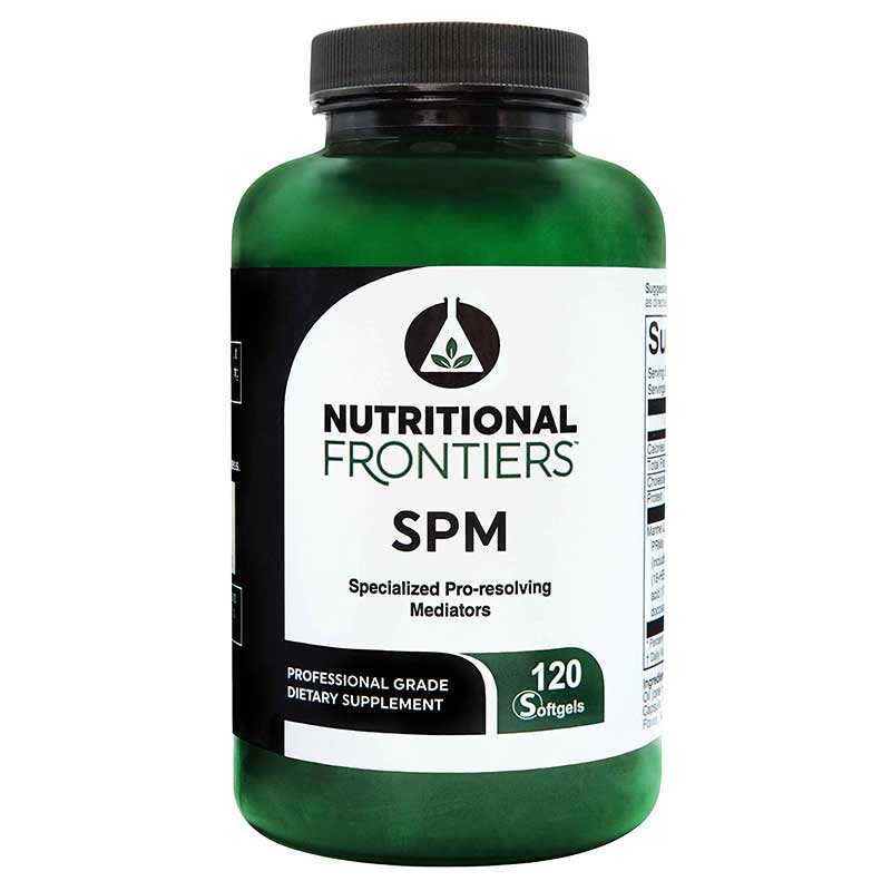 SPM Specialized Pro-Resolving Mediators, 120 Softgels, by Nutritional Frontiers