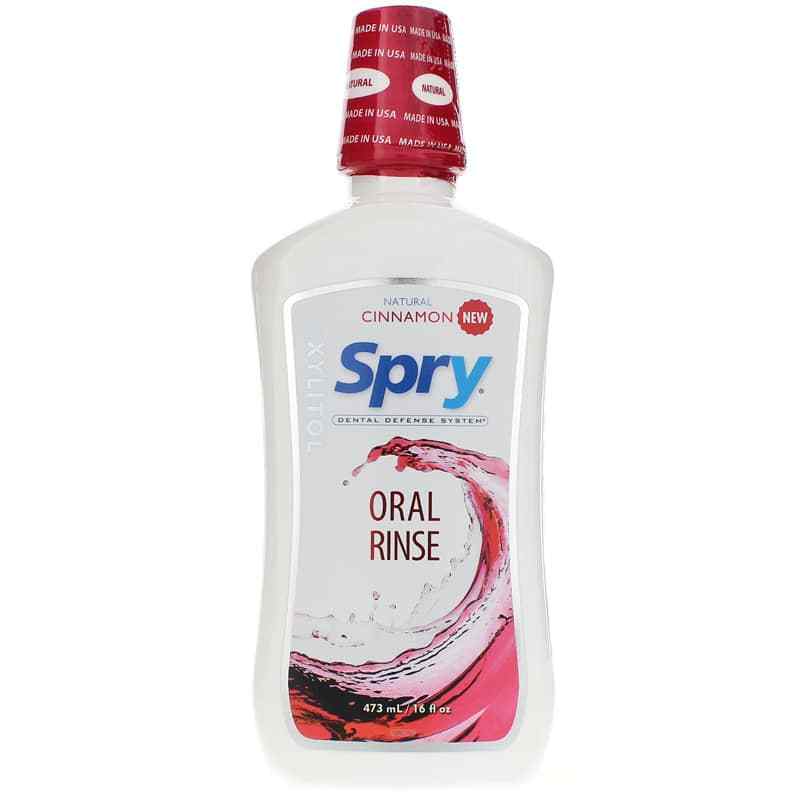Spry Oral Rinse, Cinnamon, by Xlear