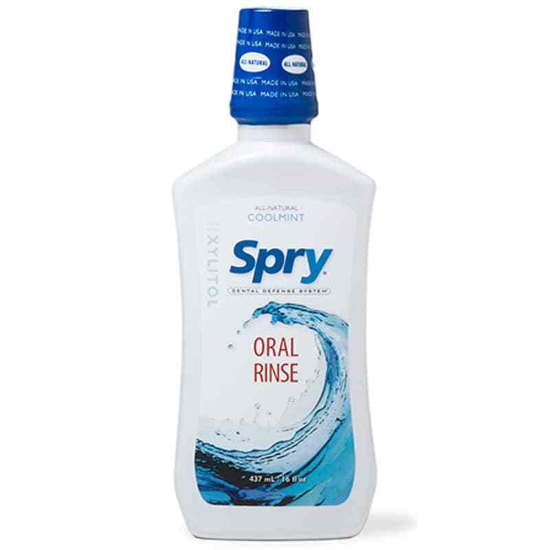 Spry Oral Rinse, Cool Mint, by Xlear