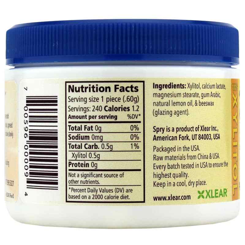 Spry Xylitol Mints, Lemonburst, 240 Pieces, by Xlear, image #2