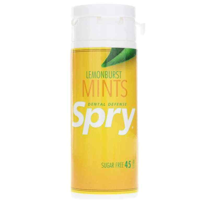 Spry Xylitol Mints, Lemonburst, 45 Pieces, by Xlear