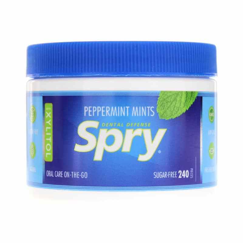 Spry Xylitol Mints, Peppermint, 240 Pieces, by Xlear