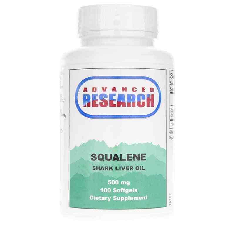Squalene Shark Liver Oil 500 Mg, 100 Softgels, by Advanced Research