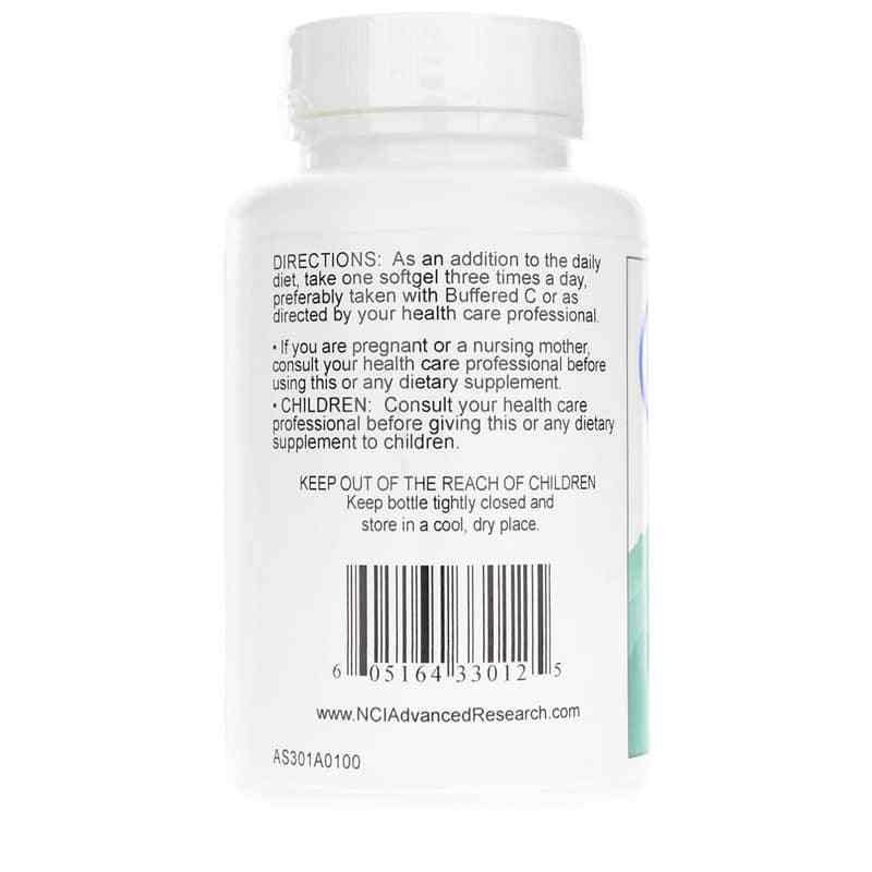 Squalene Shark Liver Oil 500 Mg, 100 Softgels, by Advanced Research, image #3