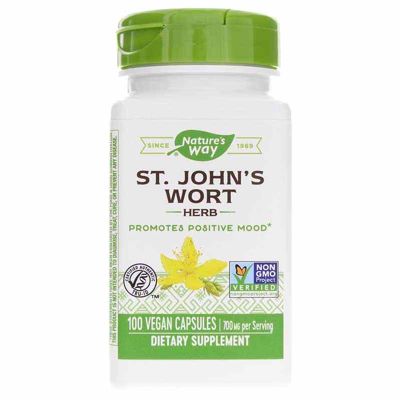 St. John's Wort, 100 Vegan Capsules, by Natures Way