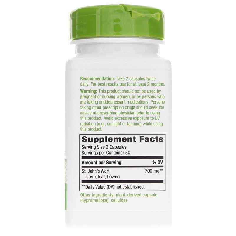 St. John's Wort, 100 Vegan Capsules, by Natures Way, image #2