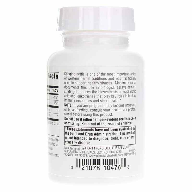Stinging Nettles 420 Mg Freeze-Dried, 60 Tablets, by Planetary Herbals, image #3