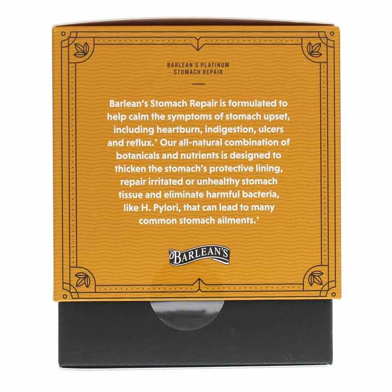 Stomach Problem Powder Stomach Repair Powder in Natural Vanilla Chai Flavor, Barleans Organic ...