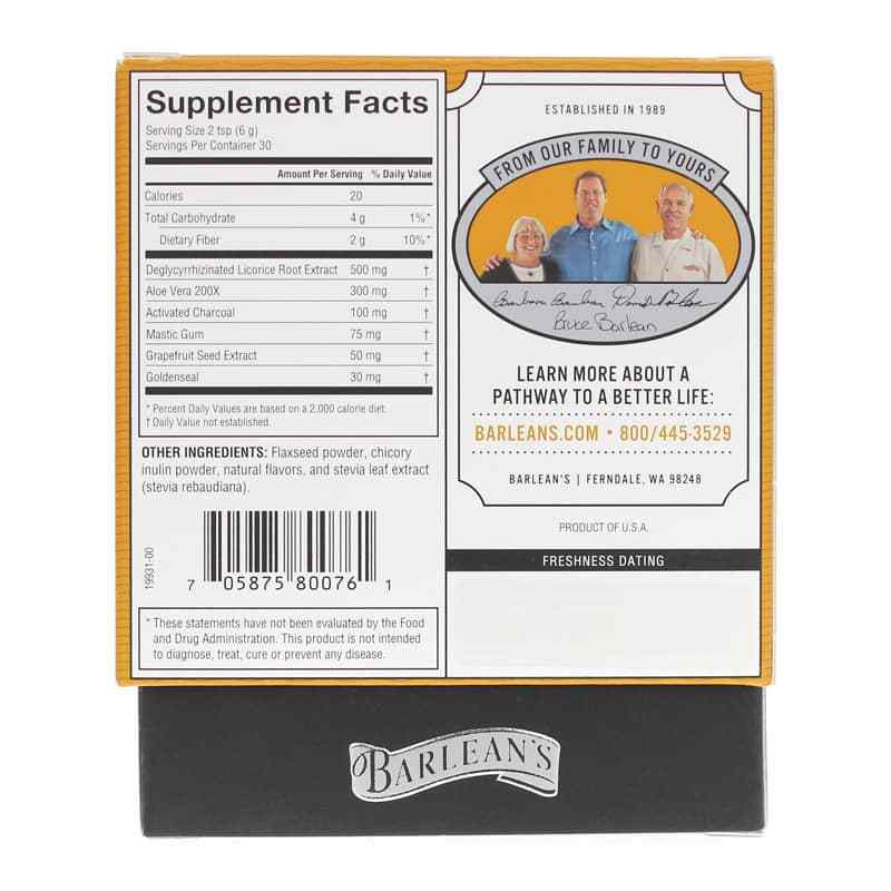 Stomach Repair Powder in Natural Vanilla Chai Flavor, by Barleans Organic Oils, image #3