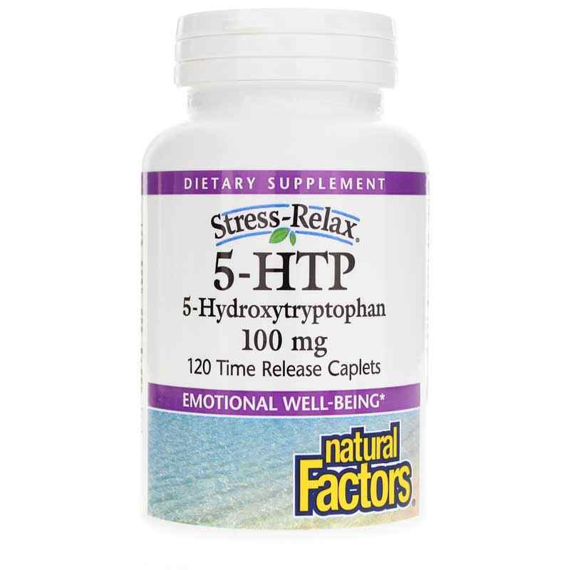 Stress-Relax 5-HTP 100 Mg, by Natural Factors