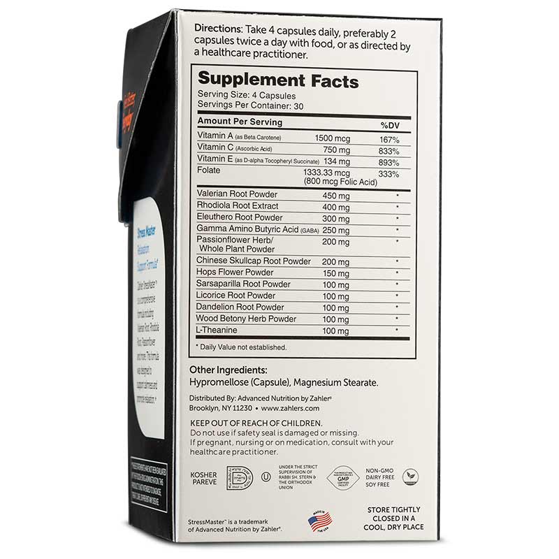 StressMaster Relaxation Formula, by Zahler, image #5