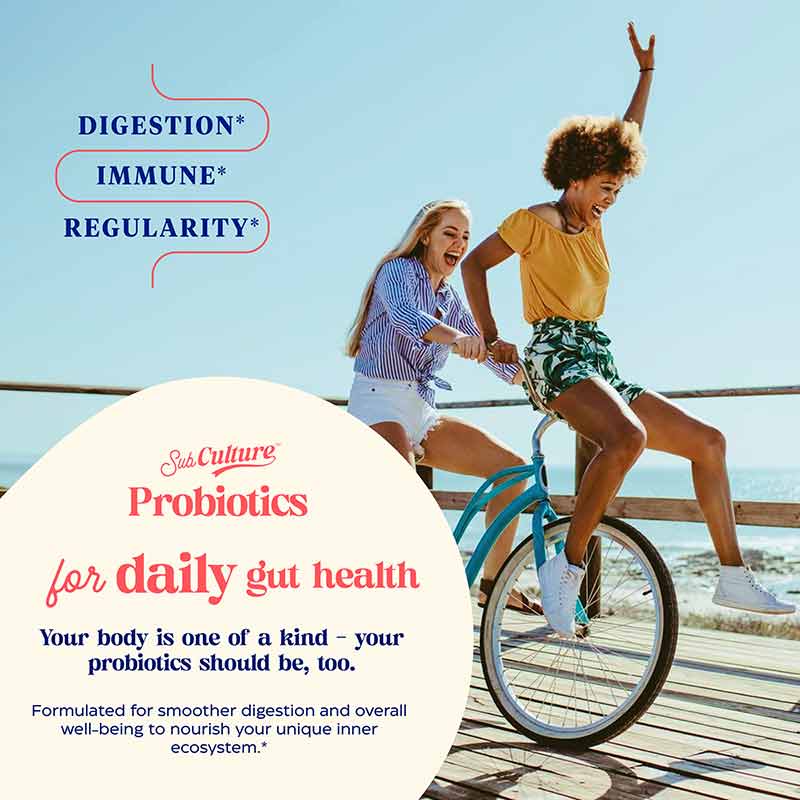 Subculture Probiotic Daily Gut Health, 30 Capsules, by Enzymedica, image #4