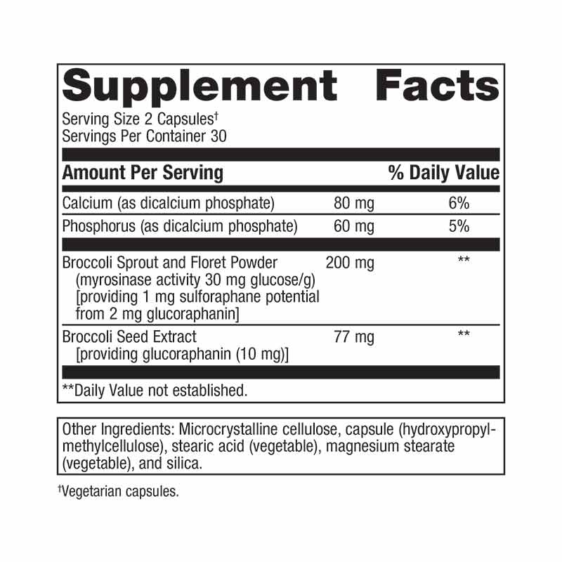 SulforaClear, 60 Capsules, by Metagenics, image #2