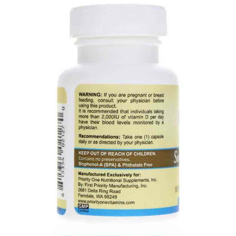 Sun D Sun-D3 10000, Priority One – Professional Supplement Center