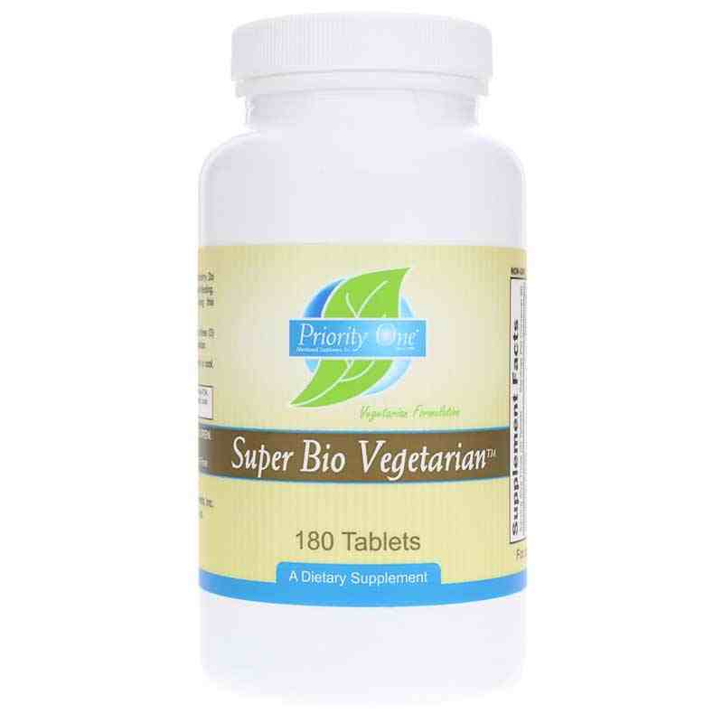 Super Bio Vegetarian, 180 Tablets, by Priority One