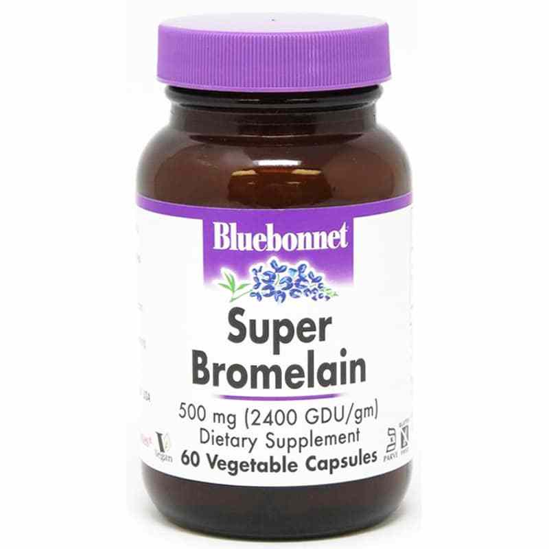 Super Bromelain 500 Mg, by Bluebonnet