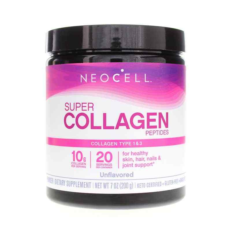 Super Collagen Powder, Unflavored, 7 Oz, by NeoCell