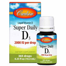 Super Daily D3 2000 IU Vitamin D Liquid, by Carlson Labs