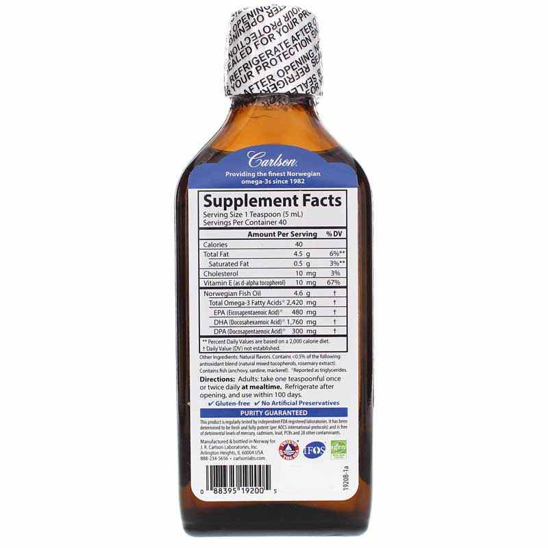 Super DPA, 6.7 Oz, by Carlson Labs, image #2