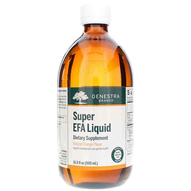 Super EFA Liquid, Orange, 16.9 Oz, by Genestra
