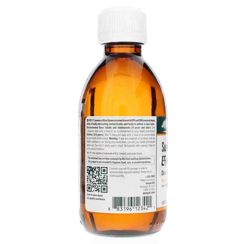 Super EFA Liquid, Orange, 6.8 Oz, by Genestra, image #3