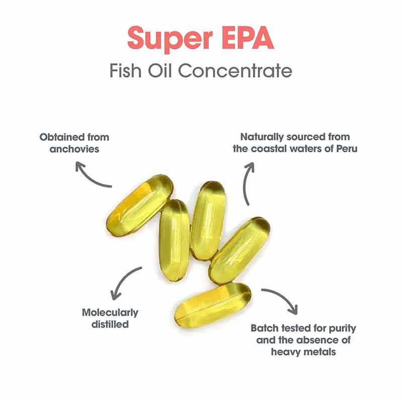 Super EPA Fish Oil Concentrate, 200 Softgels, by Allergy Research Group, image #5