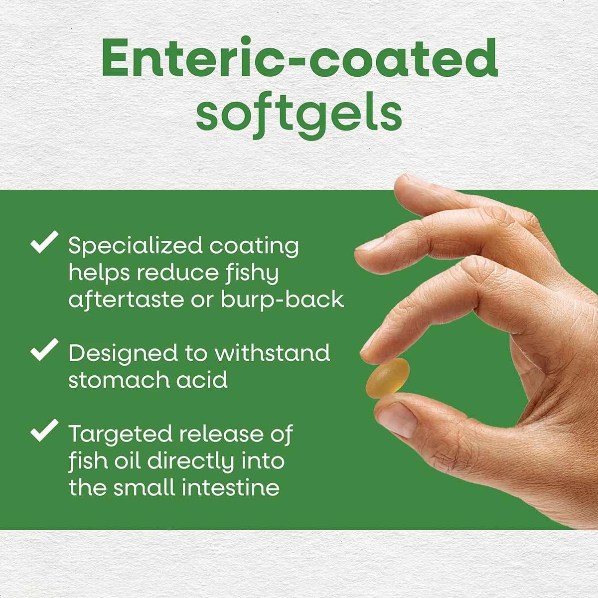 Super Fisol Enteric-Coated Fish Oil, by Natures Way