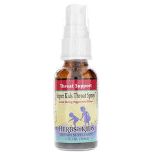 Super Kids Throat Spray in Natural Peppermint Flavor, by Herbs for Kids