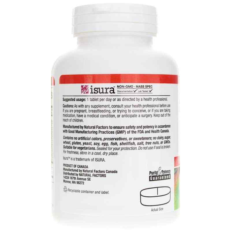 Super Multi Iron Free, by Natural Factors, image #3