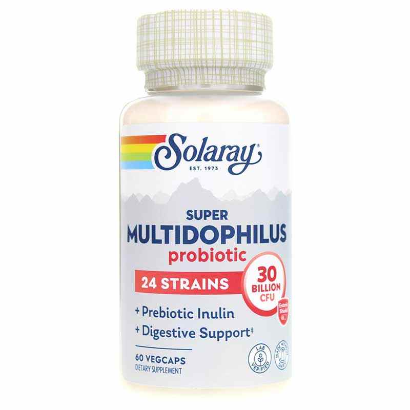 Super Multidophilus 24 Strain Formula, 30 Billion CFU, by Solaray