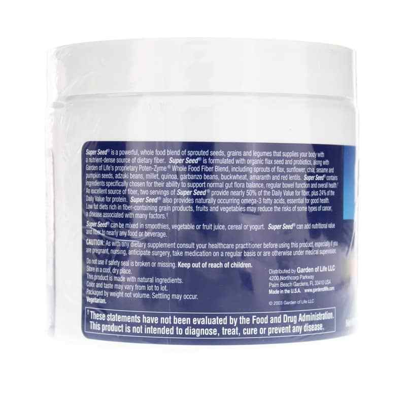 Super Seed Beyond Fiber, 7 Oz, by Garden of Life, image #3