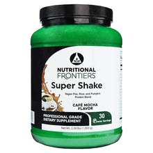 Super Shake Vegan, Cafe Mocha, by Nutritional Frontiers