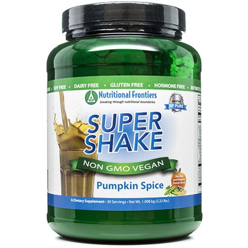 Super Shake Vegan, Pumpkin Spice, by Nutritional Frontiers
