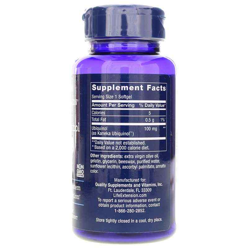 Super Ubiquinol CoQ10 100 Mg, by Life Extension, image #2