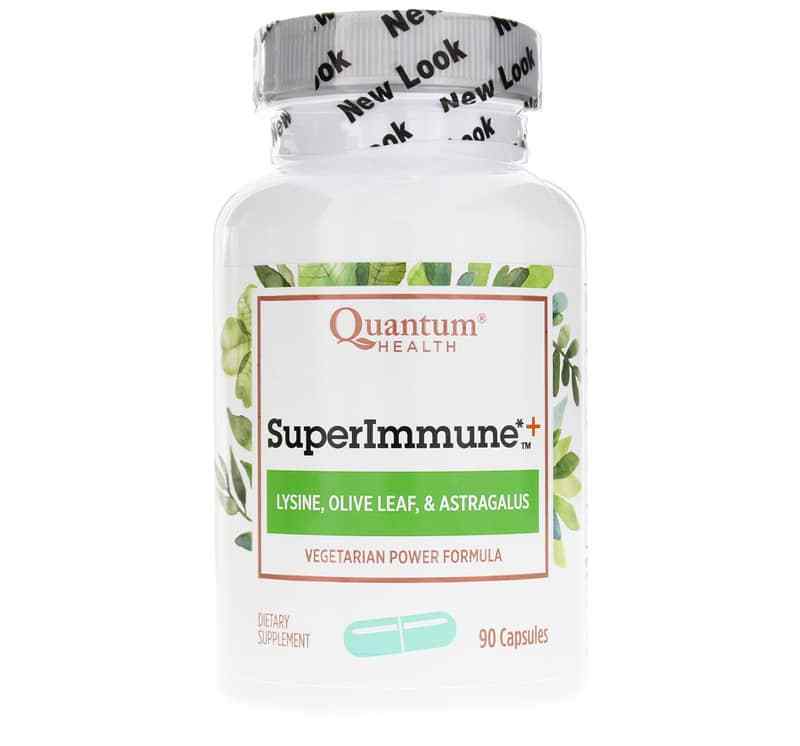 SuperImmune+ Lysine, Olive Leaf & Astragalus, by Quantum Health