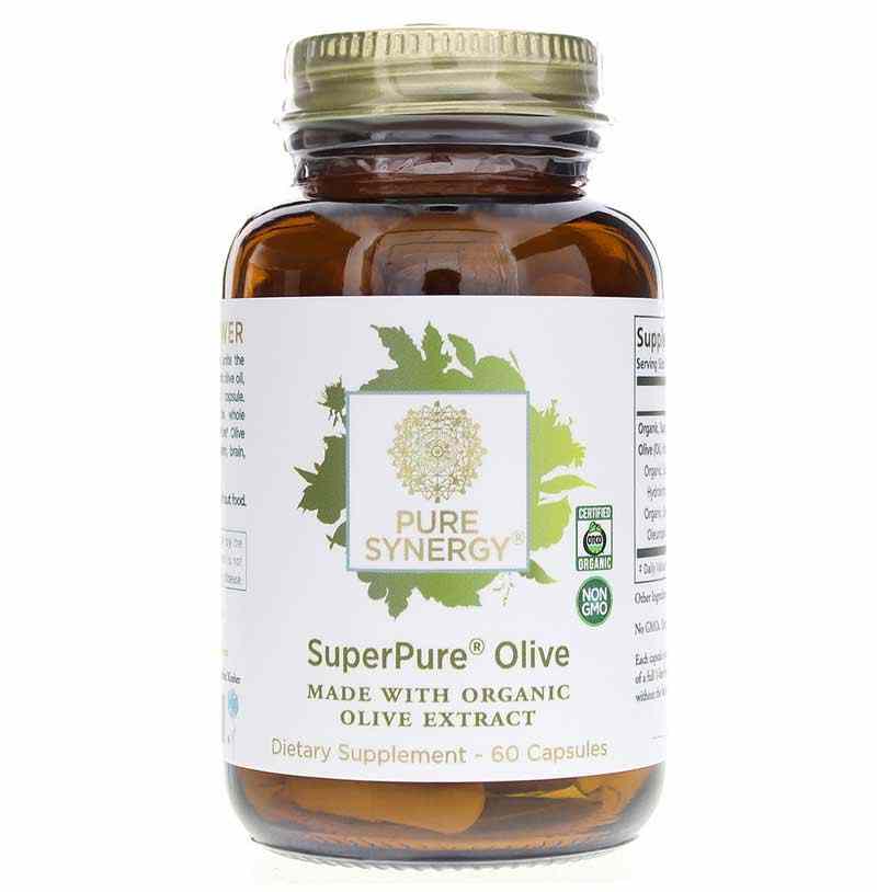 SuperPure Olive Organic Extract Capsules, by Pure Synergy