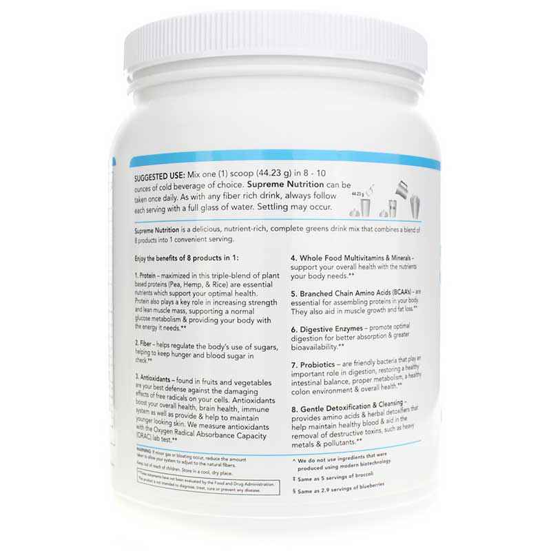 Supreme Nutrition, Blueberry, by Prescribed Choice, image #3