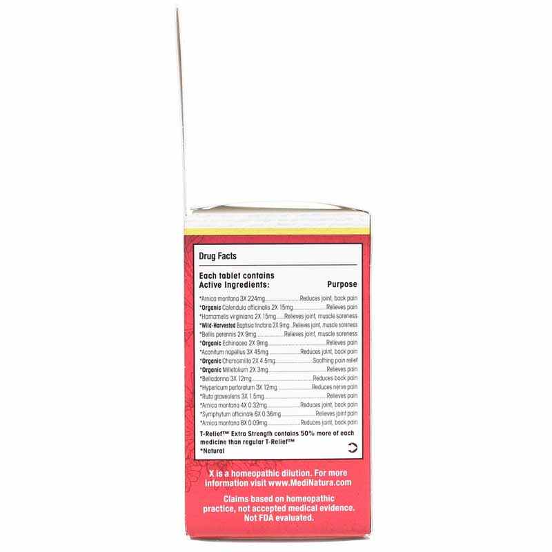 T-Relief Arnica +12 Extra Strength Pain Tablets, by MediNatura, image #2