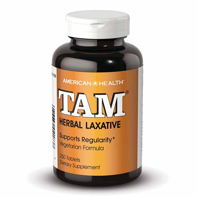 TAM Herbal Laxative, 250 Tablets, by American Health