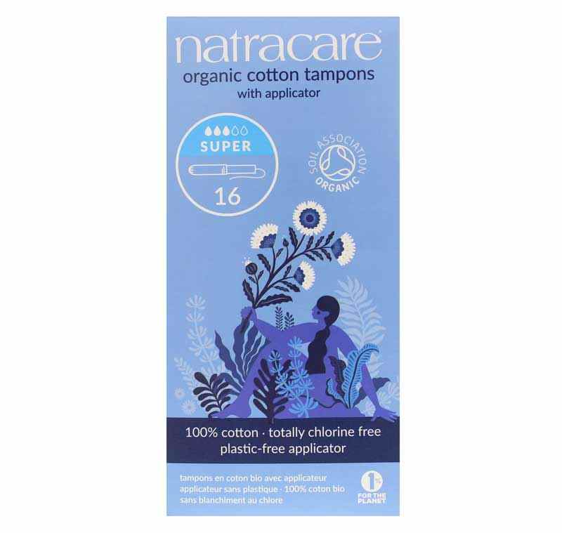 Tampon Organic Cotton Super, by Natracare