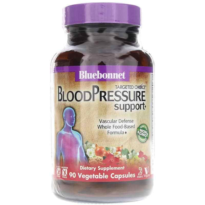 Targeted Choice Blood Pressure Support, 90 Veg Capsules, by Bluebonnet