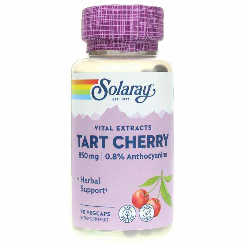 Tart Cherry Fruit Extract, by Solaray